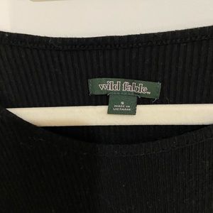 Black Wild Fable Babydoll Dress